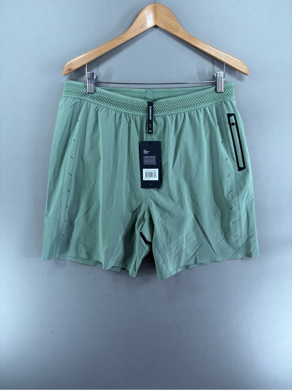 Ten Thousand Session Short Lined 7in Hedgegreen XL Gym Workout Running